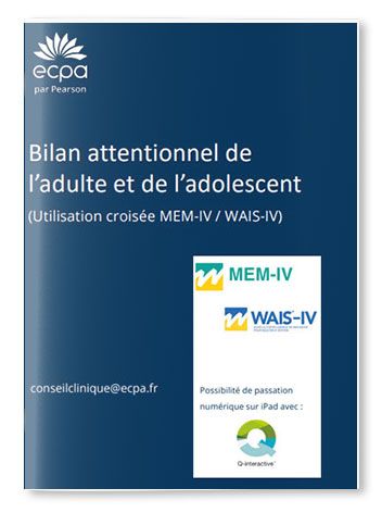 Arbre décisionnel : Bilan attentionnel de l’adulte et de l’adolescent