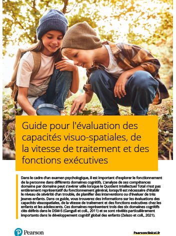 Guide pour l'évaluation des capacités visuo-spatiales, de la vitesse de traitement et des fonctions exécutives