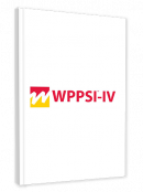 WPPSI-IV - Échelle d'intelligence de Wechsler pour enfants - 4ème édition